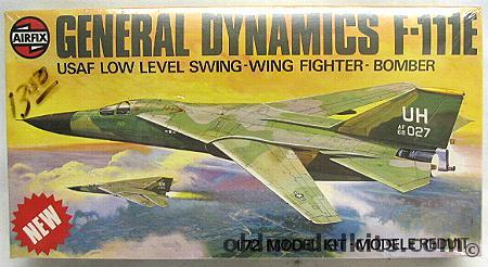 Airfix 1/72 General Dynamics F-111E, 4008 plastic model kit